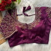 Tew Heavy Pure Soft Roman Silk Bridal Blouse Bulk Orders In India